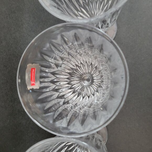 Fostoria Kimberly 24% Lead Crystal Water Goblets Set Of 4 - Picture 12 of 14